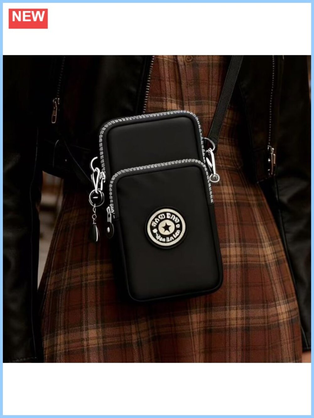 Small Crossbody Bag Adjustable Strap Mini Phone Wallet Purse Compact Cell Phone